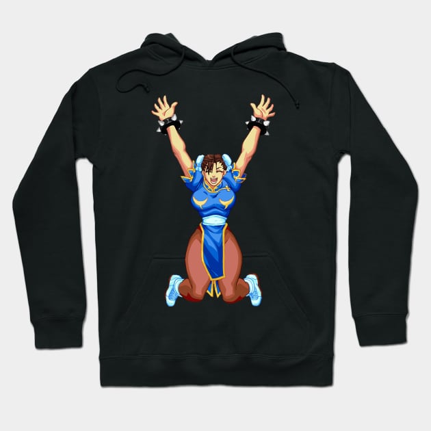 chun-li Hoodie by allysontx